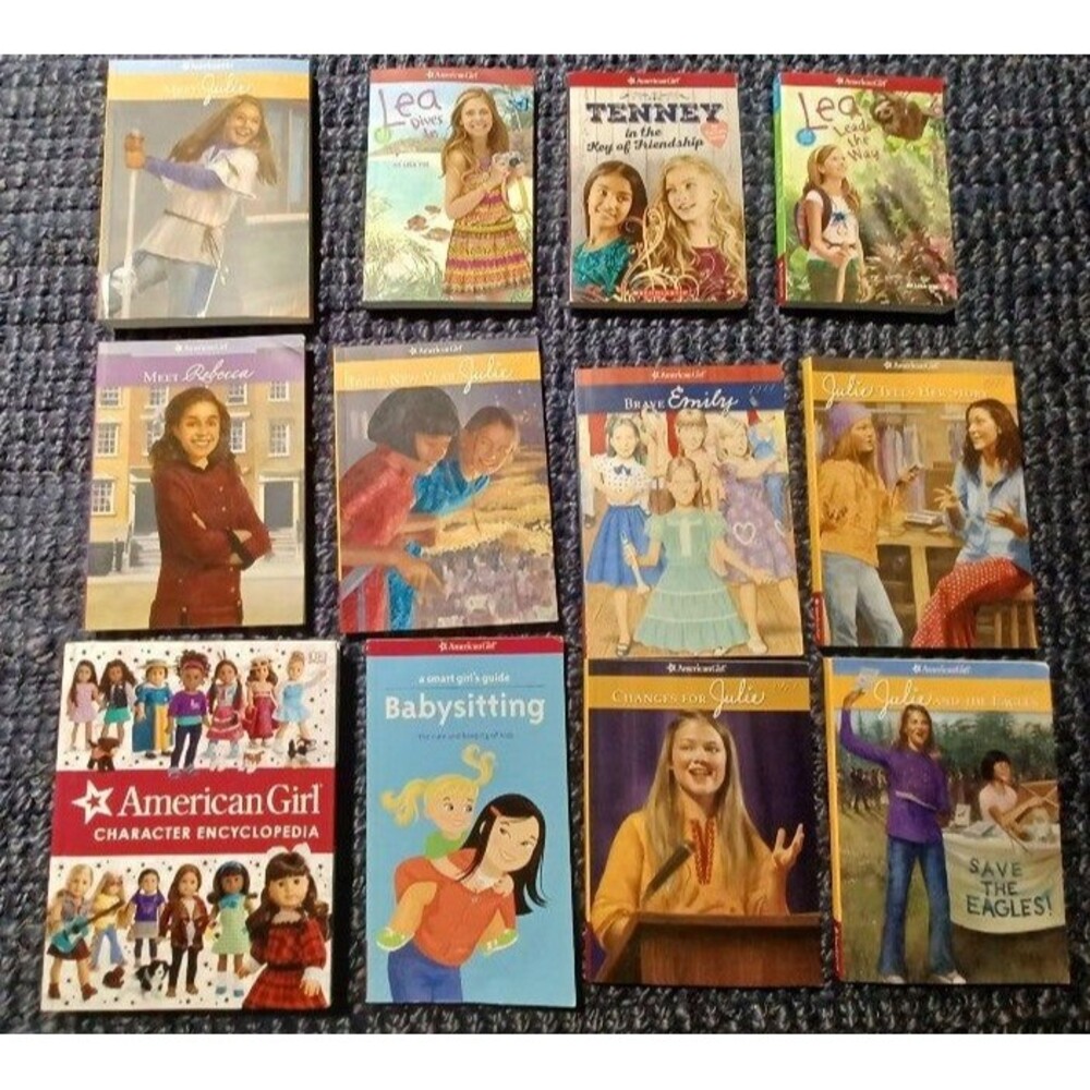 American girl book lot